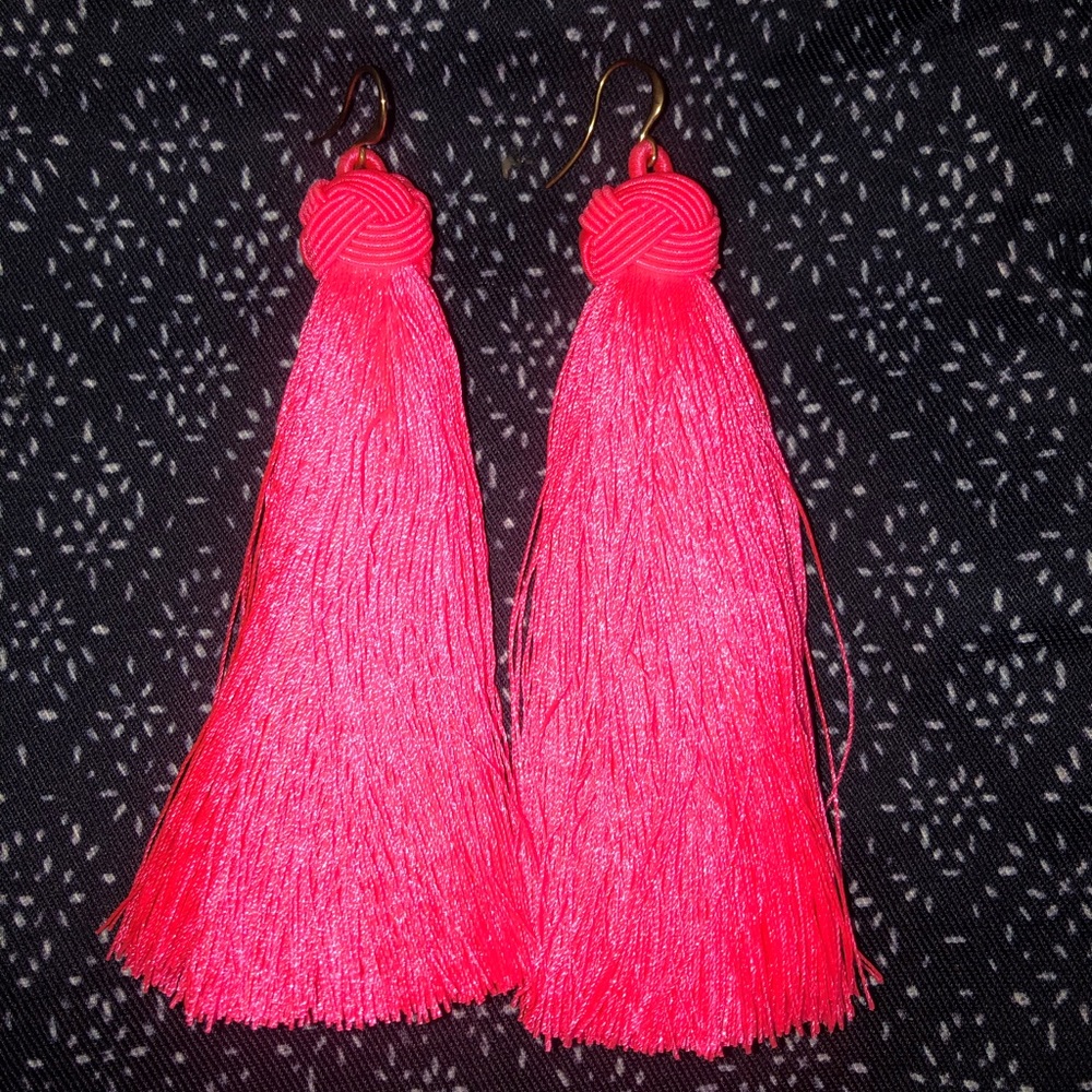 Fringe tassel earrings